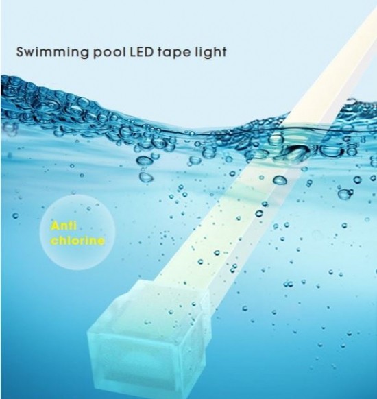 Swimming Pool LED Tape Light Anti-chlorine Strip - 1Meter